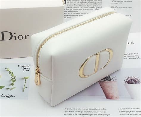 dior cosmetic pouch|christian dior makeup set.